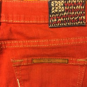 True Religion Jeans in Golden Gate Orange
